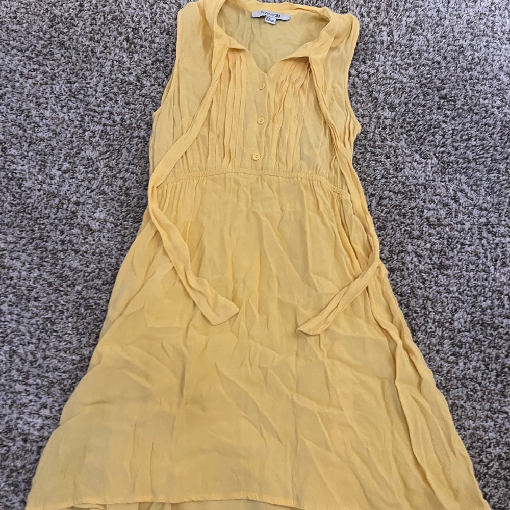 Forever 21 yellow  Dress